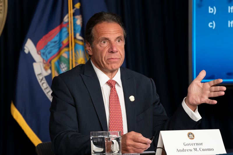 Andrew Cuomo at 2021 press briefing