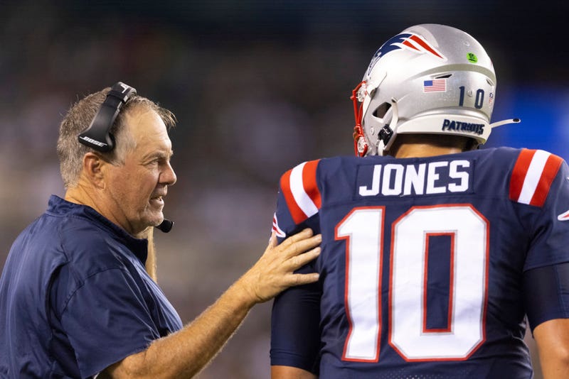 Bill Belichick and Mac Jones