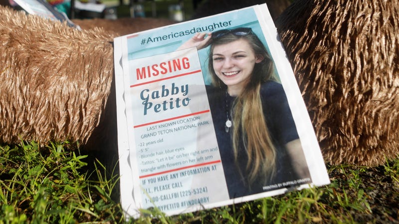 A missing poster for Gabby Petito.