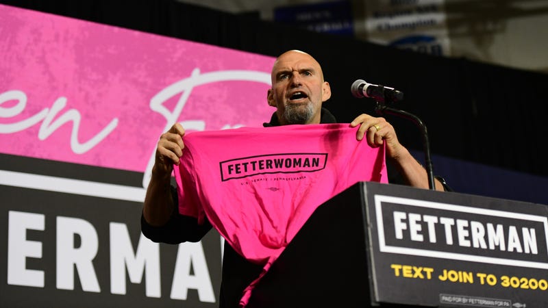 Democratic Pennsylvania Senate nominee John Fetterman.