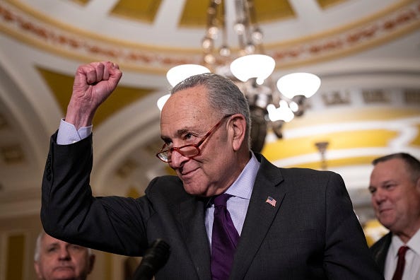Senators Meet For Policy Luncheons On Capitol Hill