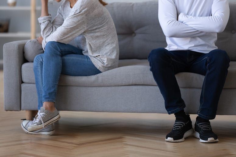 Couple, Argument, Fight, Ignoring