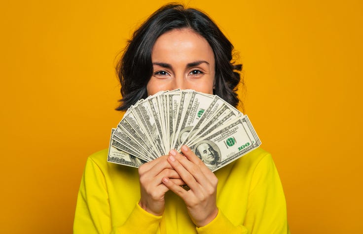 Rich woman
