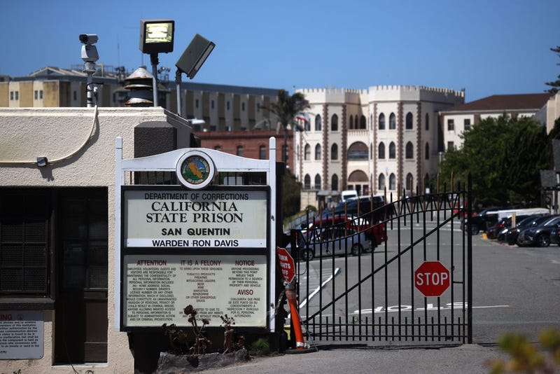 A view of San Quentin State Prison on June 29, 2020 in San Quentin, California.