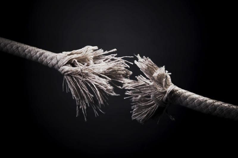 Fraying rope