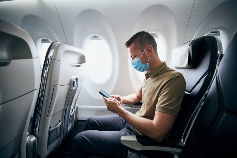 Passengers are still required to wear their masks on planes unless "actively" eating or drinking.