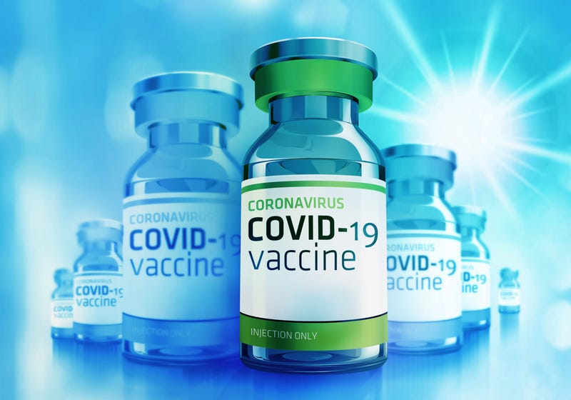 Vials of Covid-19 Vaccine
