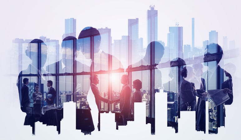 Group of businesspeople