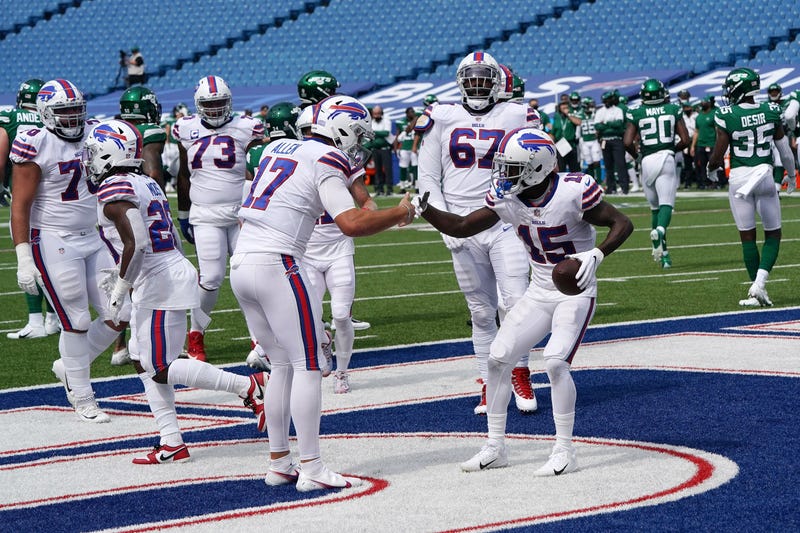 Josh Allen and John Brown