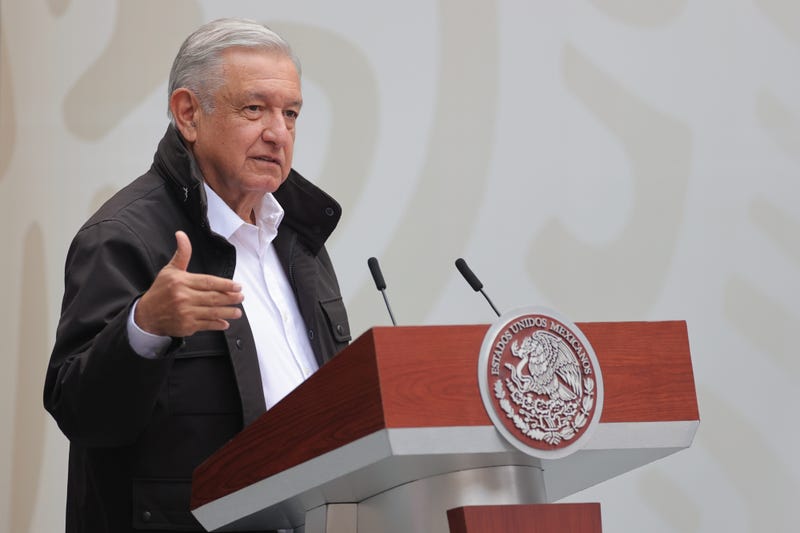 President of Mexico Andres Manuel Lopez Obrador