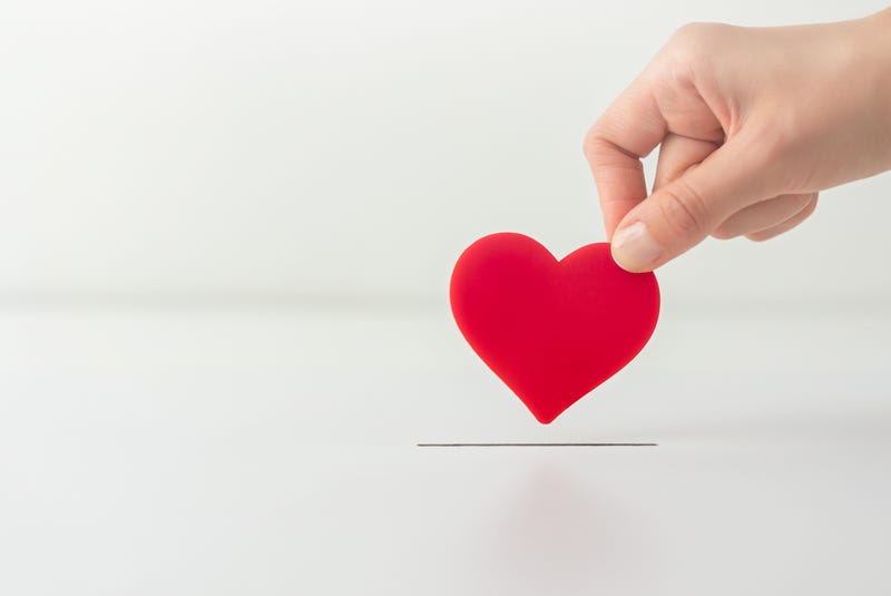 The concept of charity, love, donate and helping hand