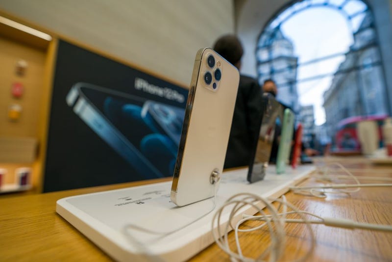 The iPhone 12 and iPhone 12 Pro on display