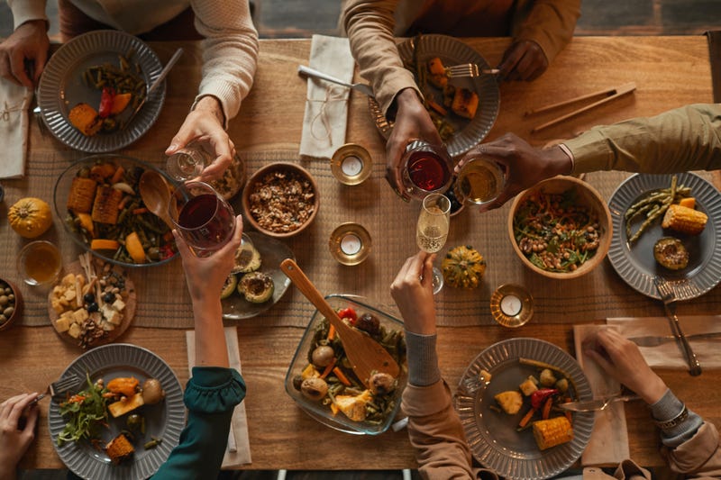 Thanksgiving meal.
