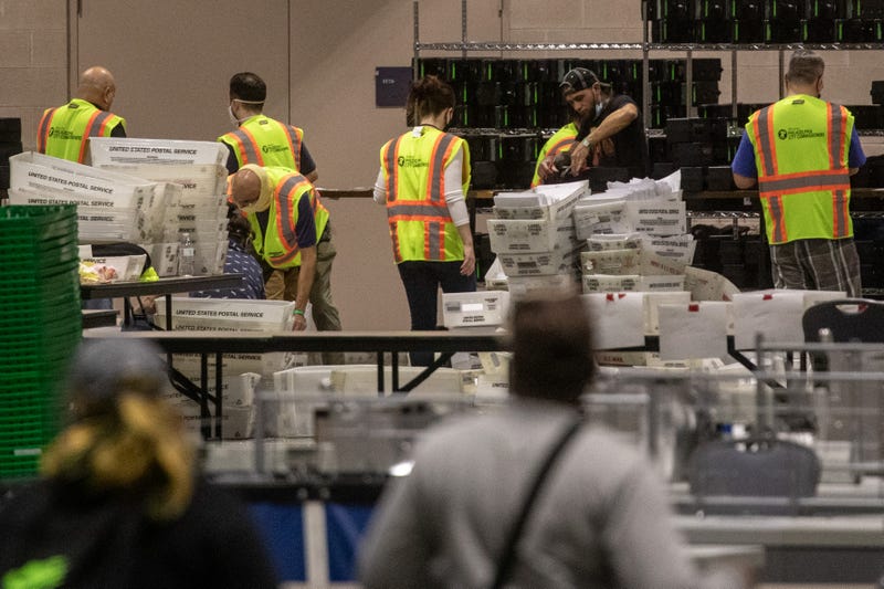 Ballot counting in Philadelphia