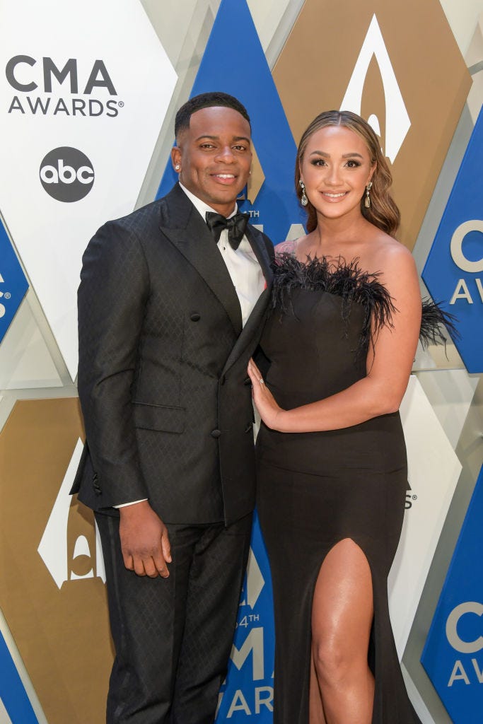 Jimmie Allen and Alexis Gale
