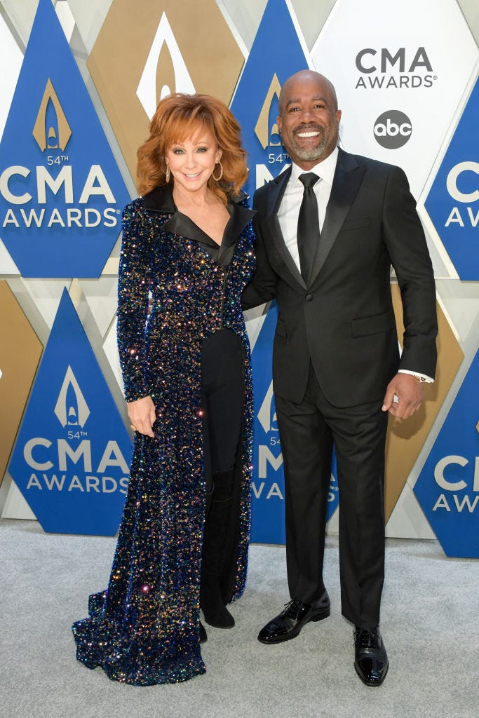 Darius Rucker and Reba McEntire