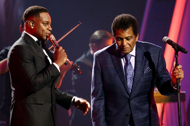 Jimmie Allen and Charley Pride