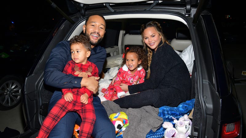 John Legend, Chrissy Teigen & Kids