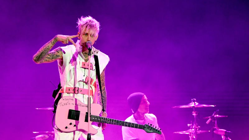 Machine Gun Kelly and Travis Barker