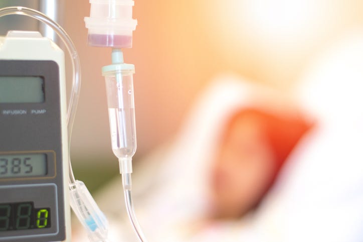 Hospital stock photo.