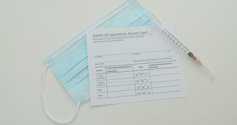 Covid-19 vaccine passport.