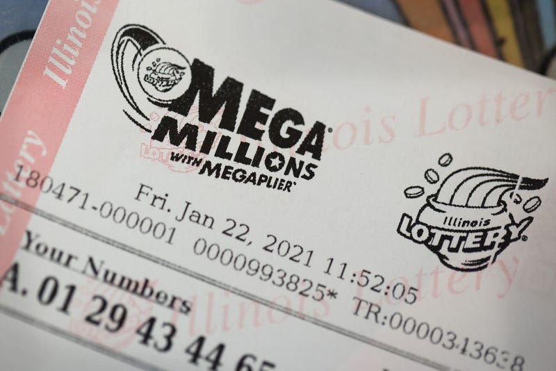 Illinois Lottery Mega Millions ticket