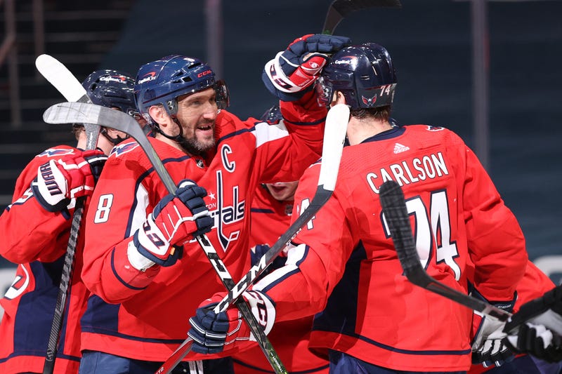 Alex Ovechkin and John Carlson