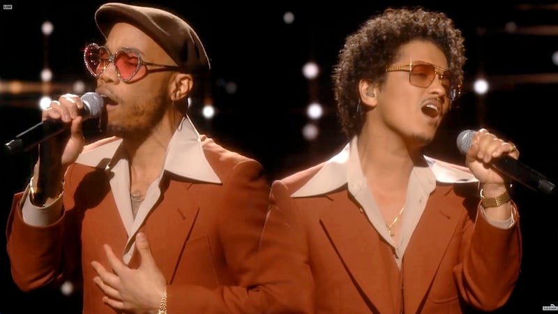 Anderson .Paak and Bruno Mars of Silk Sonic