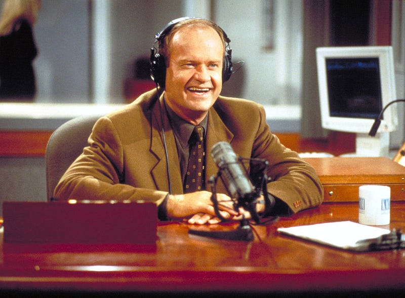 Actor Kelsey Grammer as Frasier Crane