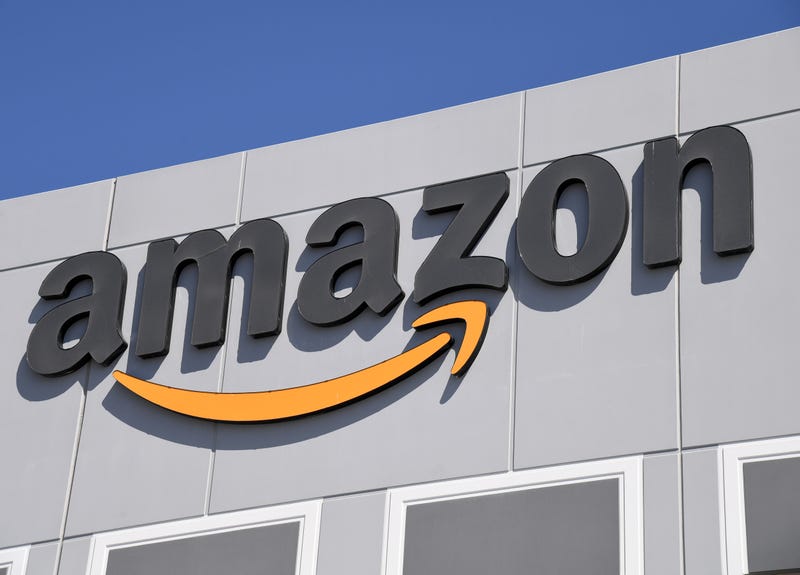 An exterior view of an Amazon fulfillment center in Las Vegas.