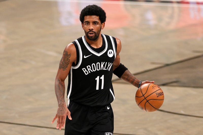 Nets guard Kyrie Irving.