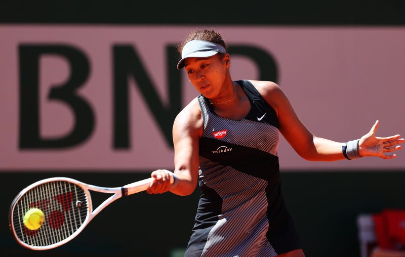 WTA star Naomi Osaka during the French Open.