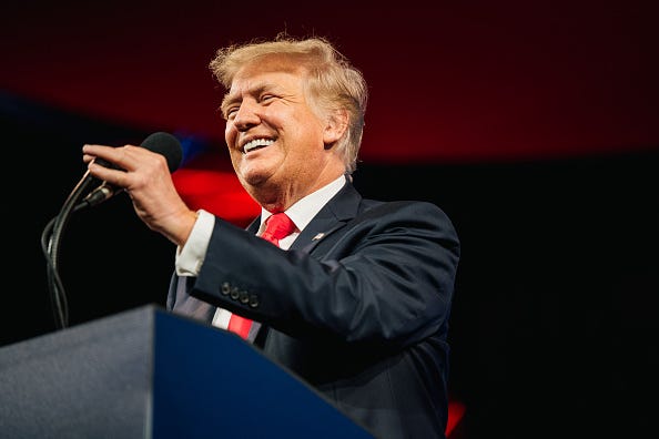 Former President Donald Trump.
