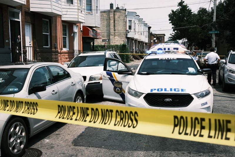 Shooting scene in Philadelphia
