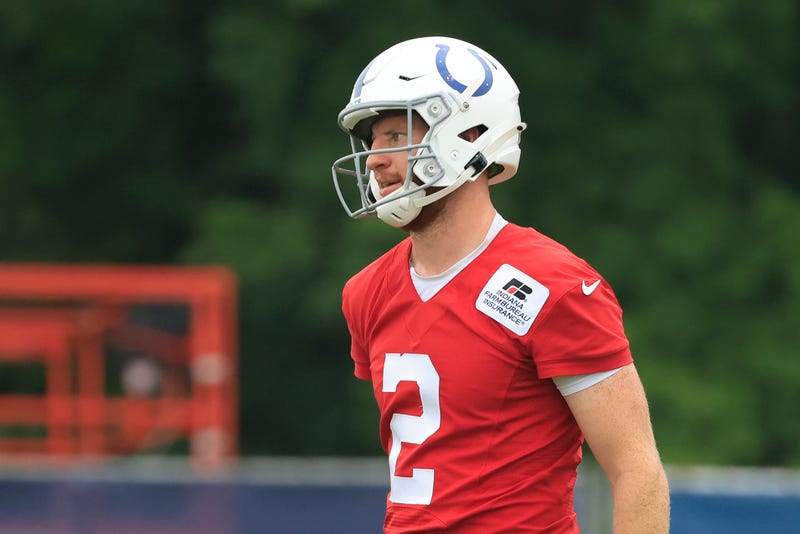 Colts quarterback Carson Wentz.