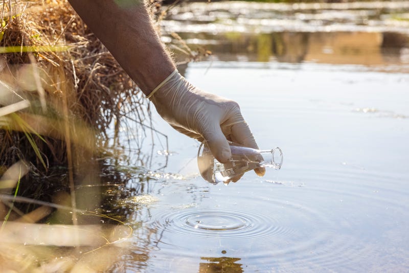 Testing water