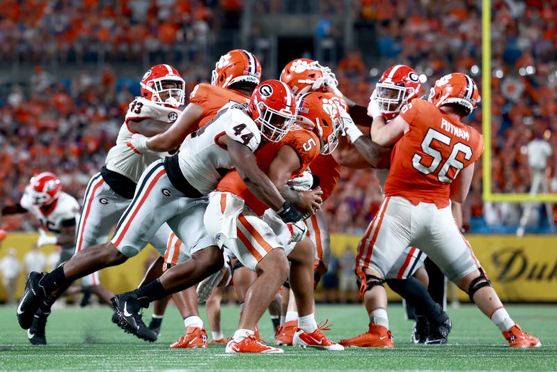 Georgia vs. Clemson, Sept. 4.