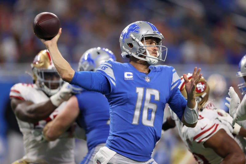 Lions QB Jared Goff.
