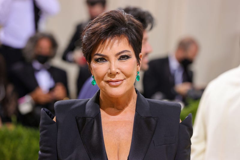 Kris Jenner attends The 2021 Met Gala Celebrating In America: A Lexicon Of Fashion at Metropolitan Museum of Art on September 13, 2021 in New York City