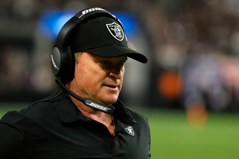 Raiders head coach Jon Gruden.