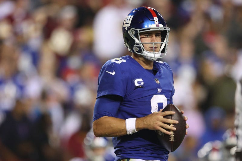 Giants QB Daniel Jones.