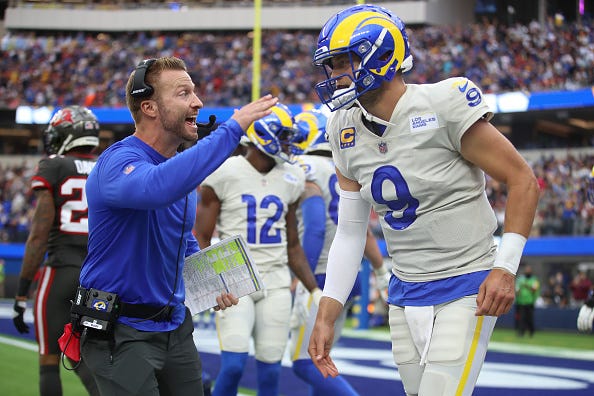 Sean McVay, Matthew Stafford