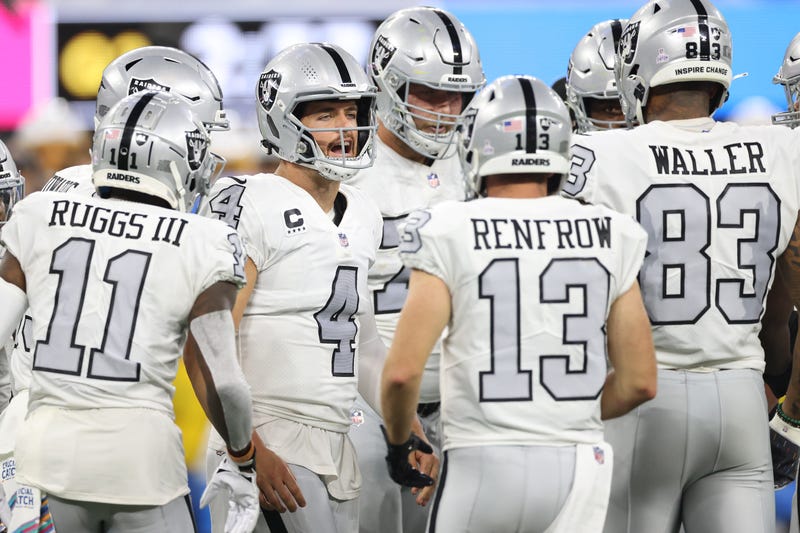 Raiders QB Derek Carr.