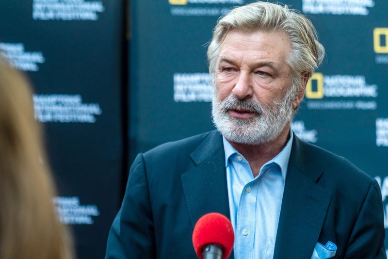 Alec Baldwin attends the premiere of a National Geographic documentary.