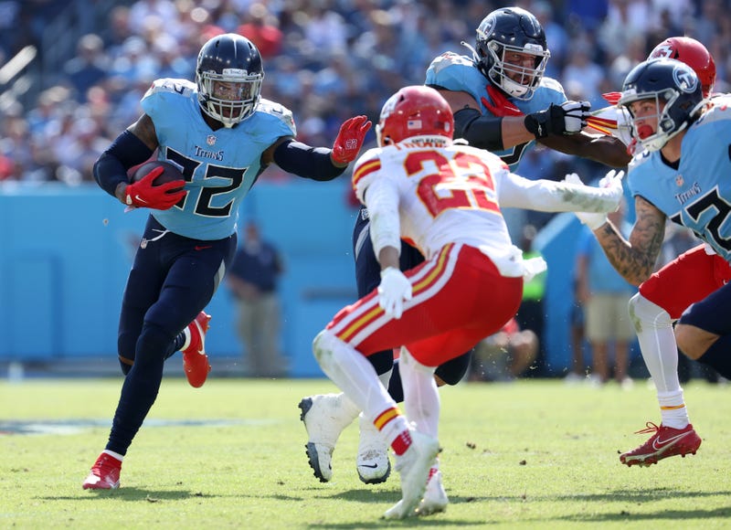 Titans running back Derrick Henry