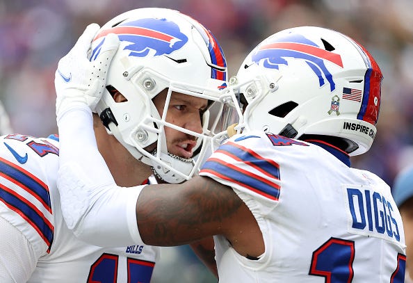 Josh Allen, Stefon Diggs