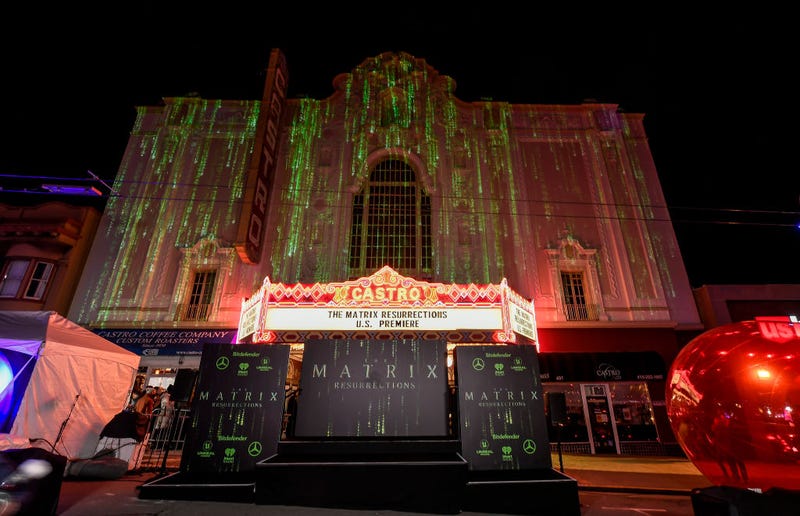 Atmosphere at "The Matrix Resurrections" Red Carpet U.S. Premiere Screening at The Castro Theatre on December 18, 2021 in San Francisco, California.