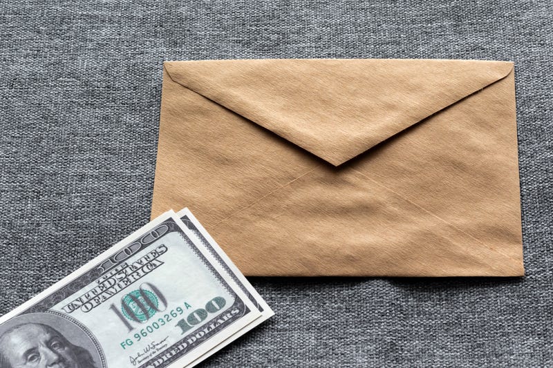 envelope and cash
