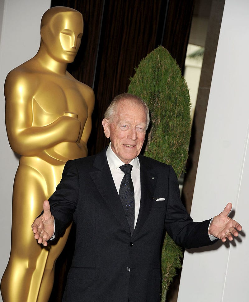 von sydow at the 84th Academy Awards