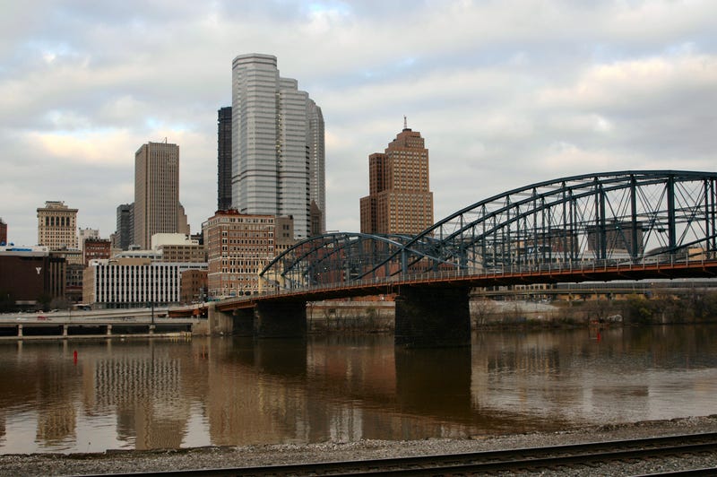 Cloudy day in Pittsburgh